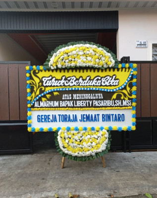 Papan Bunga Duka di Mekar Wangi